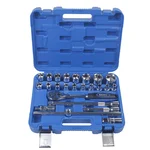 JrsDrive (E-624-N) 1/2" Dr. 24 Pcs Sockets Set With Blow Mold Case