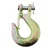 Heavy Duty 1 Ton Capacity 1/4 Inch, G70 Steel Clevis Winch Hook 