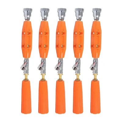 Heavy Duty 30cm (1 Feet) Straight High Pressure Apple Master Gun for Power Sprayer & Battery Sprayer(Pack-5 Pieces)