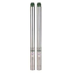CRI 1Hp 10 Stage 4"(V4) 1Phase Oil Filled Submersible Pump, 77m Head (ZUNO, CRI4R-3E/10) - 1 Year Warranty