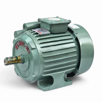 SONEE-DX 1Hp Single Phase 4 Pole 1440 RPM Foot Mounted AC Induction Motor, Cast Iron Body (PLATINUM) - 1 Year Warranty