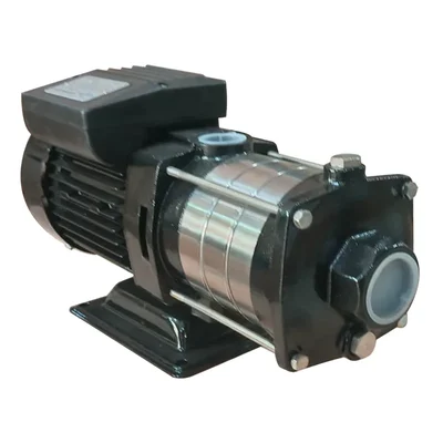 Heavy Duty 1Hp Single Phase Copper Winding Pressure Booster Pump, 38m Max. Head, 1.25""x1"" Pipe - 1 Year Warranty