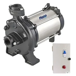 CRI 1 Hp Single Phase Openwell Submersible Pump With Control Panel, 32m Head (PLANO 104) - 1 Year Warranty
