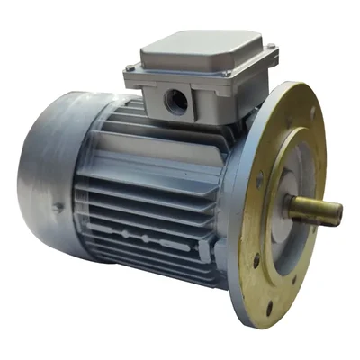 Elmech 1 Hp 4 Pole Flange Mounted Three Phase A.C. Induction Motor With 1 Year Warranty & ISI Certified