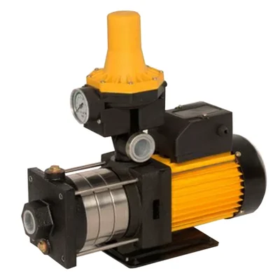 Vanora 1 HP 1Ph Copper Winding Pressure Booster Pump With Controller Suitable For Upto 4 Bathrooms - 1 Year Warranty