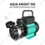 Kirloskar 1 HP Single Phase Monoblock Pump, 33m Max. Head, 25x25 mm (AQUA KNIGHT 100) - 1 Year Warranty