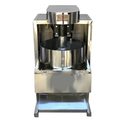 1 HP Motor Operated Stainless Steel Cabbage Cutter Machine with 3 mm Cutting Disc for Restaurants & Food Processing