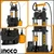 Ingco 1Hp Single Phase Sewage Submersible Pump, Copper Winding, 13m Max Head, 2" Outlet, With 9m Cable (SPDS7508)