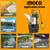 Ingco 1Hp Single Phase Sewage Submersible Pump, Copper Winding, 13m Max Head, 2" Outlet, With 9m Cable (SPDS7508)