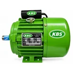 KBS 1 Hp Single Phase Copper Winding 4 Pole 1440 RPM Foot Mounted AC Induction Motor