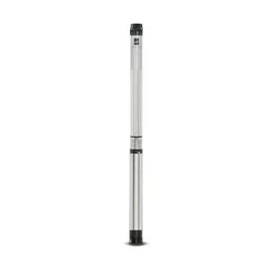 Kirloskar 1HP 10 Stage 8 Cm 1Ph Water Filled Borewell Submersible Pump, 121ft Head - 1 Year Warranty (KS3 PURNA 60-1010)