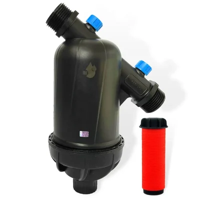 My Irigacio World 1 Inch, 130 Micron Y-Type Disc Filter Ideal for Household & Agricultural Irrigation