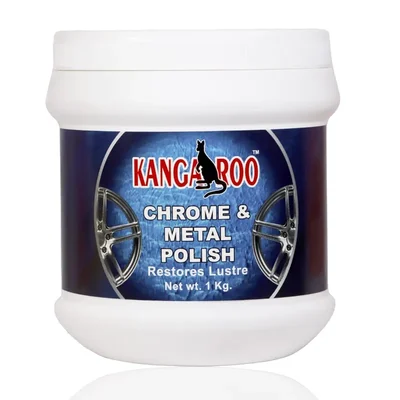 Kangaroo 1KG Chrome Metal Polish for Brass Copper Stainless Steel Oxidation Remover CMP1KG Description (CMP_1_KG_NEW)