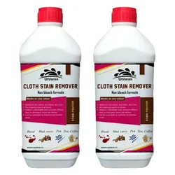 2 Pack of Uniwax (1Kg x 2pcs) Cloth Stain Remover to Clean Tough Stains Like Coffee, Ketchup, Gravy Grease, Blood, Oil