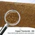 Delgon Laticare 1 Kg Copper Translucide -300 Premium Sparkle/Glitter Epoxy Tile Grout