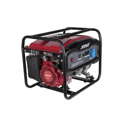 JEEKO JK Series 1 KVA Manual Start Portable Petrol Generator With 1 Year Warranty (JK1300)