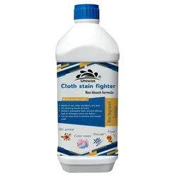 Uniwax 1 Liter Cloth Stain Fighter to Remove Stain Like Red Wine, Coffee, Grease, Oil, Food, Turmeric, Color & Ink