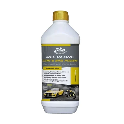 Uniwax 1 Litre All In One Car and Bike Polish