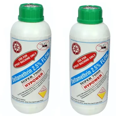 Super 7000 Mosquito Repellent Spray with 2.5% Deltamethrin (Pack of 2)