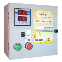 Vukar 0.75 Hp 1Phase Semi-Automatic Monoblock Pump Starter With Overflow Timer & Motor Safety (MOM-C) - 3 Months Warranty