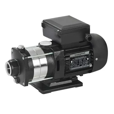 Crompton 0.75 Hp 5 Stage Single Phase Booster Pump, For 2-3 Bathrooms, SS Impeller (CHM5D0.75(1PH)B-38)-1 Year Warranty