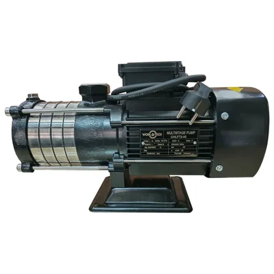 Heavy Duty 0.75Hp Single Phase Copper Winding Pressure Booster Pump, 36m Max. Head, 1"x1" Pipe - 1 Year Warranty