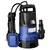 Heavy Duty 0.75Hp Single Phase PP Body Dewatering Sewage Submersible Pump With Float Switch, 6m Head, 11000 LPH