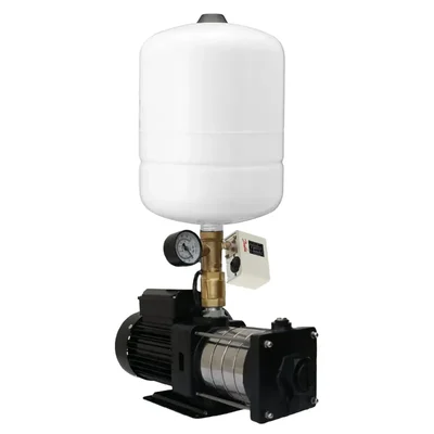 Algo 1.5HP 5 Stage Single Phase SS Booster Pump With 24 Ltr. Impel Tank & Other Accessories (PMS4-150) - 1 Year Warranty