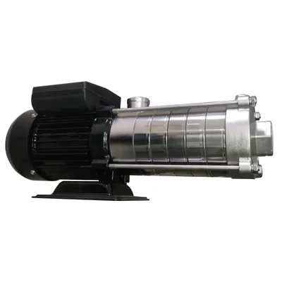 Heavy Duty 1.5Hp Single Phase Copper Winding Pressure Booster Pump, SS head, 56m Max. Head, 1.25"x1" Pipe - 1 Year Warranty