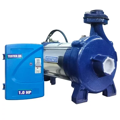Lakshmi 1 Hp Single Phase Openwell Submersible Pump Including Control Panel, 28m Head - 1 Year Warranty