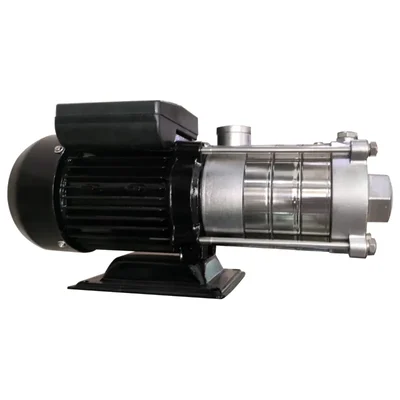 Heavy Duty 1Hp Single Phase Copper Winding Pressure Booster Pump, SS Head, 38m Max. Head, 1.25"x1" Pipe - 1 Year Warranty