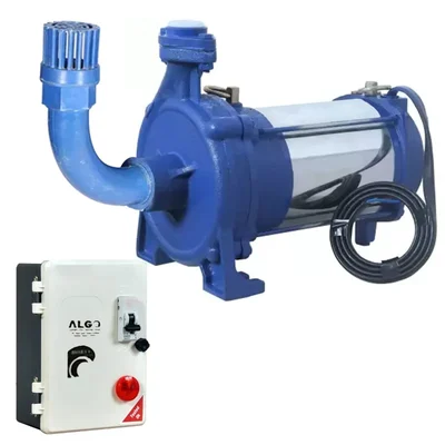 Algo (Jumpa-50) 0.5 HP 1Phase Openwell Submersible Pump With Control Panel 25x25mm - 1 Year Warranty
