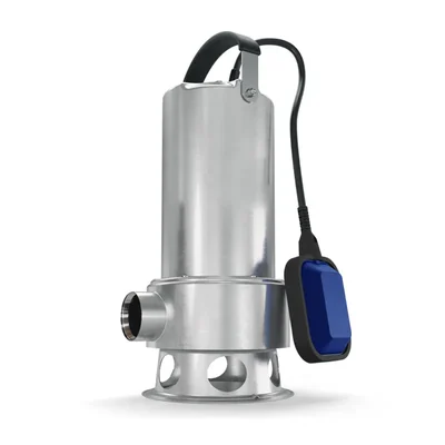 CRI 0.75Hp 38mm 1Phase SS Sewage Submersible Pump With 10mtr Cable & Float Switch, 7m Head (MS-S550) - 1 Year Warranty