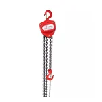 Yuri 1 Ton 3 Meter VD Type Chain Pulley Block, 3 Meter Standard Lift With 6 mm Load Chain