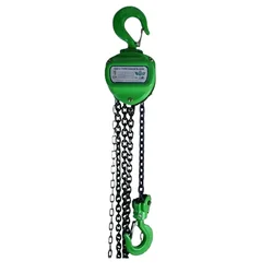 Turtle 1 Ton Single Fall Chain Pulley Block With 3M Load Chain, 3M Hand Chain