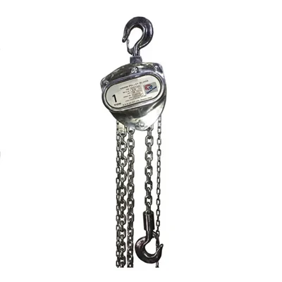 Crown Power 1 Ton 6 Meter Chain Pulley Block, 6 Meter Standard Lift With 6 mm Load Chain