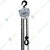 Crossbee 1 ton Chain Pulley Block- 6 Meter Lifting Height & 6 mm Load Chain- Single Fall (Warranty - 6 Months)