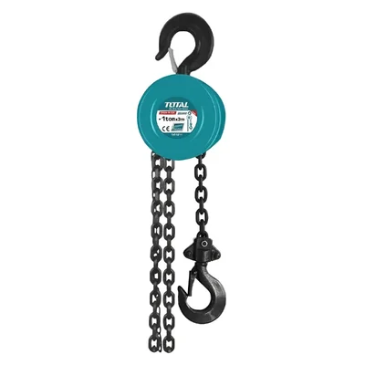 Total 1 Ton Chain Pulley Block With 3 Meter Chain & 3 Meter Lifting Height (THT1611)