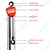 Power 1 Ton x 6 Meter Chain Pulley Block, 6 Meter Standard Lift- Single Fall