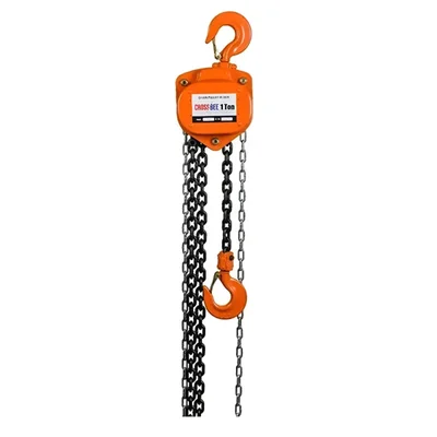 Crossbee 1 Ton Chain Pulley Block With 6 mm Load Chain-Single Fall (Warranty-6 Months)(Size-3 Meter)