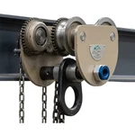 Srujan Heavy Duty Geared Travelling Trolley with 3 meter Chain