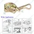 Heavy duty Wire Rope gripper / Cable Puller Steel Wire(Capacity-1 Ton)