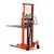 Heavy Duty 1 Ton Hand & Foot Operated Manual Hydraulic Stacker,1600 mm Maximum Lifting Height- Fork Size (L x B) : 900 x 740 mm