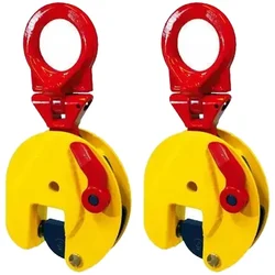 Heavy Duty 1 Ton Universal Plate Lifting Clamp (Pack of 2 pcs)