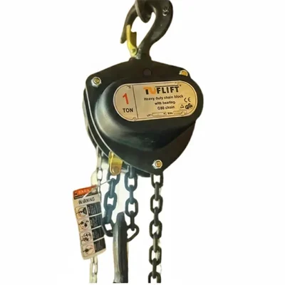 TUFLIFT 1 Ton VD Series Chain Pulley Block with Ball Bearing, 3 meter Standard Lift