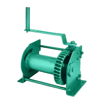 Globe 1 Ton Worm Gear Hand Winch Machine (12 Month Warranty)
