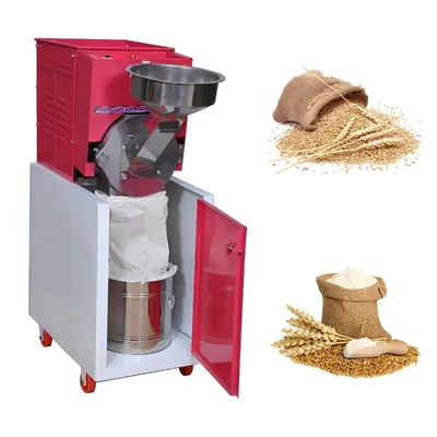 2 HP MS Door Model Flour Mill/Pulverizer Machine with 10 x 4 inch (25.4 x 10.16 cm) Aluminium Drum, 6 Jali