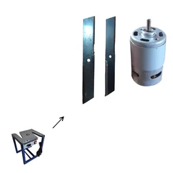 High Quality 2 Pcs Blade and 1 Motor for Onion & Garlic Leaf Cutting Machine