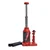 Titan 2 Ton Iron Red Double Lift Hydraulic Bottle Jack for Hatchback cars, Taxi - 325 mm Maximum Lifting Height (6 Months Warranty)