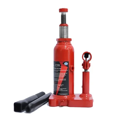 Titan 2 Ton Hydraulic Bottle Jack for Hatchback Cars and Taxis - 305 mm Maximum Lifting Height (6 Months Warranty)